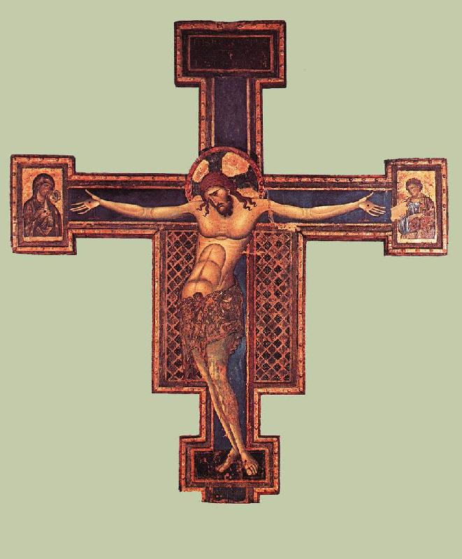 GIUNTA PISANO Crucifix swg France oil painting art